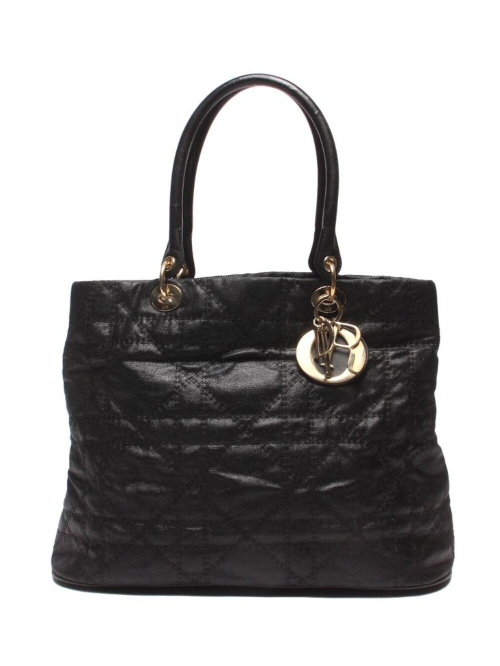 Dior Tote Bag Cannage Black